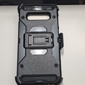 case clip for samsung galaxy s10+ plus black new